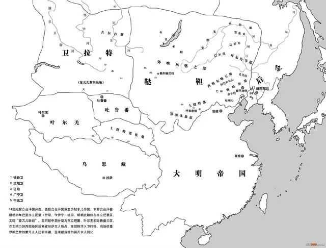 各種各樣的明朝版圖：為啥明朝的地圖就那么難統一