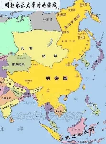 各種各樣的明朝版圖：為啥明朝的地圖就那么難統一