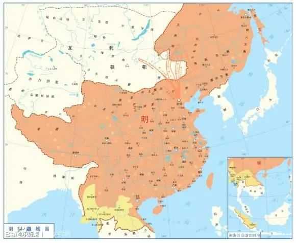各種各樣的明朝版圖：為啥明朝的地圖就那么難統一