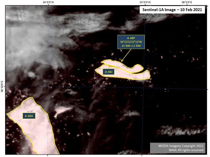 世界最大冰山融化，美中心：“A86a”體積小到無法再用衛星追蹤