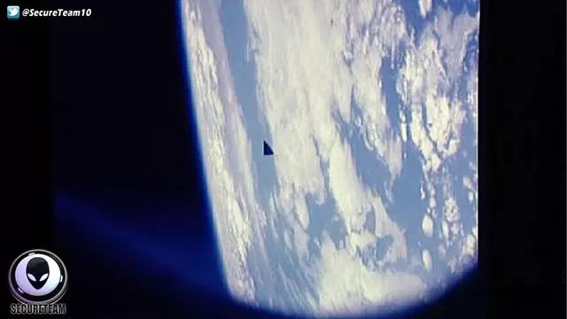 UFO 飛走后留下地球沒有的『外星物體』！